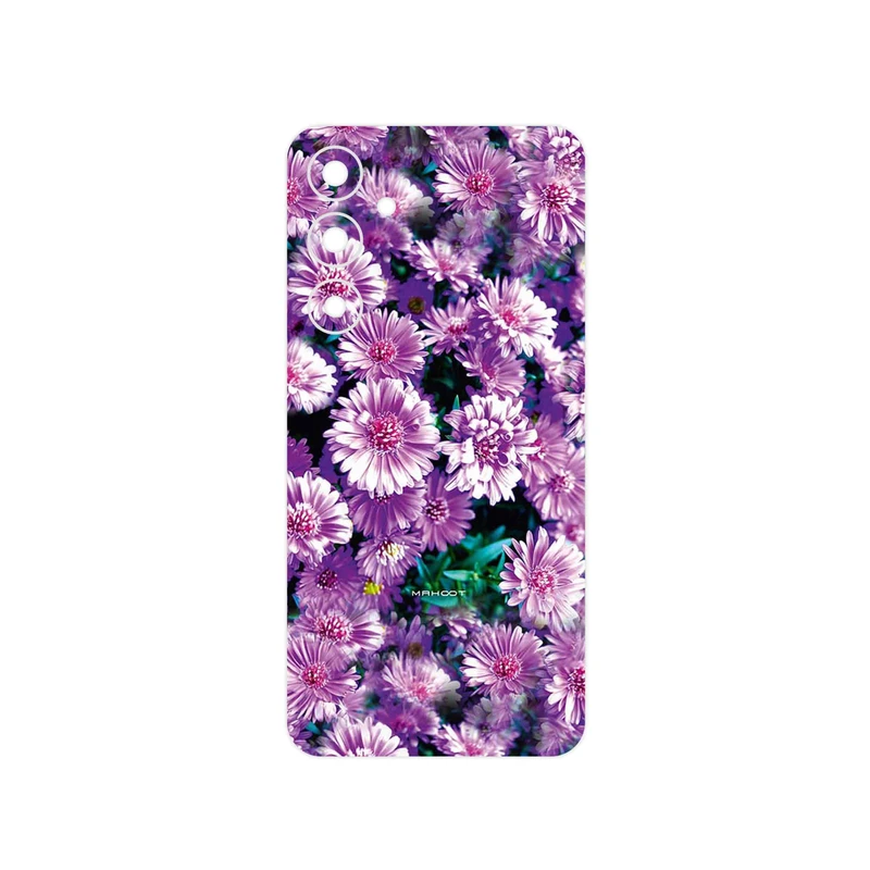 برچسب پوششی ماهوت مدل Purple_Flower مناسب برای گوشی موبایل سامسونگ Galaxy A55
