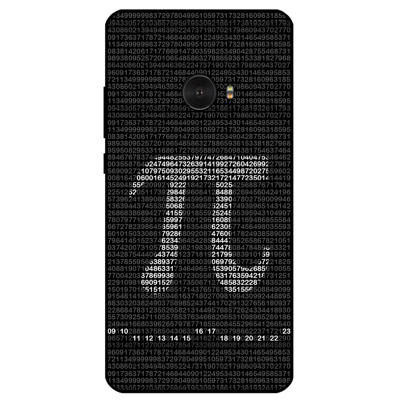 کاور مگافون طرح عدد پی مدل 7240 مناسب برای گوشی موبایل شیائومی Mi Note 2