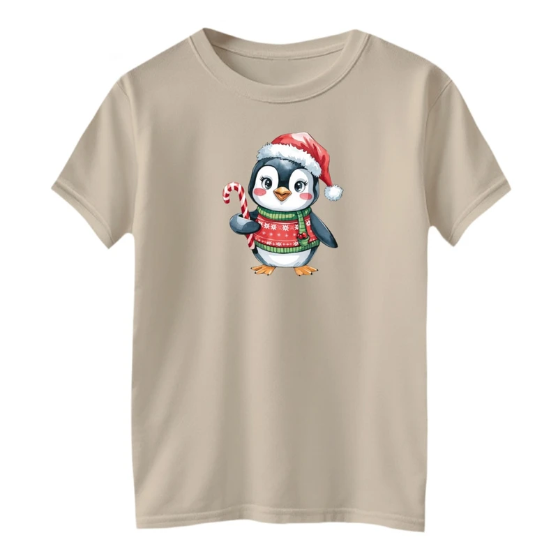 تی شرت آستین کوتاه بچگانه مدل کریسمسی کد 016