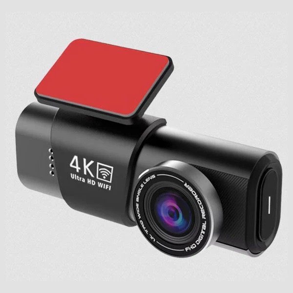 دوربین فیلمبرداری ثبت وقایع خودرو مدل OK309-4K-WiFi-GPS به همراه دوربین عقب