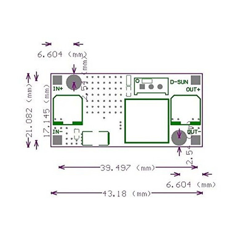 ماژول مبدل DC-DC افزاینده مدل KSRE-XL6009/LM2577