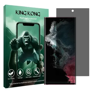 King Kong Tough model privacy screen protector suitable for Samsung Galaxy S22 Ultra 5G mobile phone