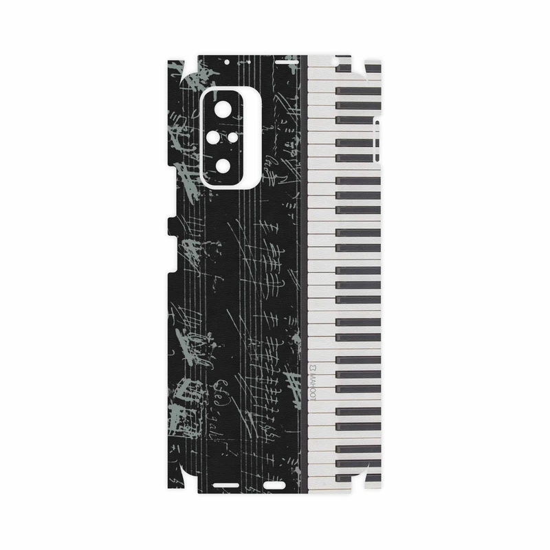 برچسب پوششی ماهوت مدل Piano-Instrument-FullSkin مناسب برای گوشی موبایل شیائومی Redmi Note 10 Pro