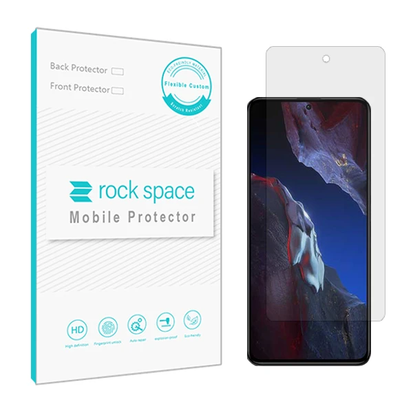 محافظ صفحه نمایش ھیدروژل راک اسپیس کد HGL مناسب برای گوشی موبایل شیائومی Poco F5 Pro