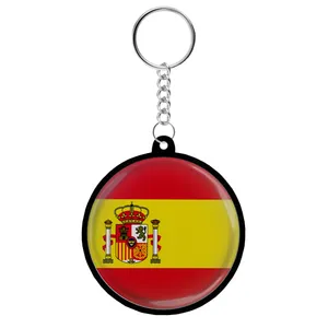 جاکلیدی مدل دوطرفه طرح پرچم کشور اسپانیا کد S-130