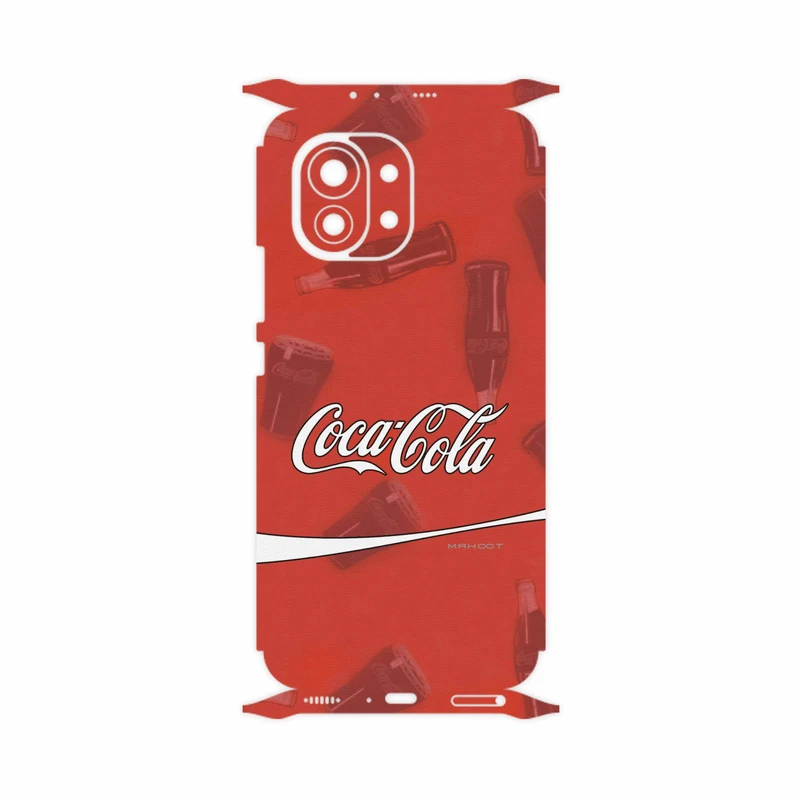 برچسب پوششی ماهوت مدل Coca-Cola-Logo-FullSkin مناسب برای گوشی موبایل شیائومی Mi 11 5G