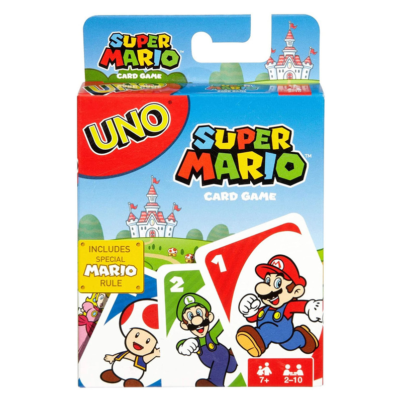بازی فکری اونو مدل سوپر ماریو طرح Uno Super Mario