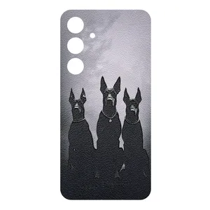 Remax cover sticker Leth model Doberman design suitable for Samsung Galaxy S24 Plus mobile phone
