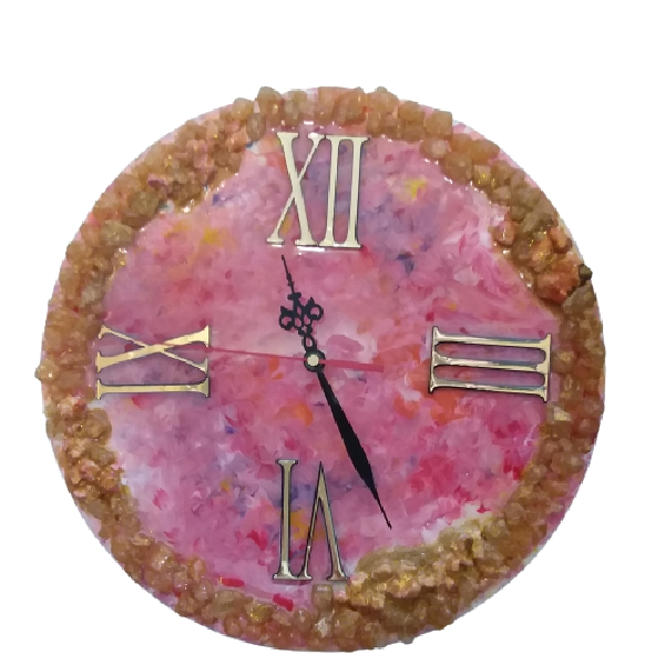 ساعت طرح ابر و بادی