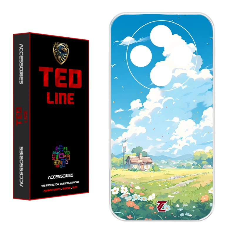 کاور تدلاین طرح منظره کد 1146 مناسب برای گوشی موبایل شیائومی Redmi 14C / Poco C75