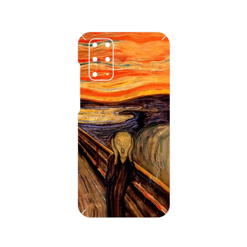 برچسب پوششی ماهوت مدل The Scream of Munch مناسب برای گوشی موبایل سامسونگ Galaxy S20 Plus