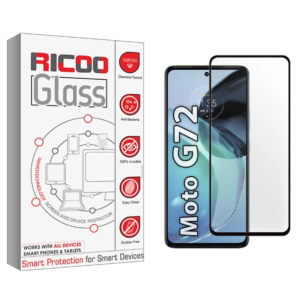 محافظ صفحه نمایش سرامیکی ریکو مدل RC مناسب برای گوشی موبایل موتورولا Moto G72