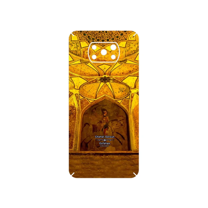 برچسب پوششی ماهوت مدل Chehel Sotoun Palace مناسب برای گوشی موبایل شیائومی Poco X3 NFC
