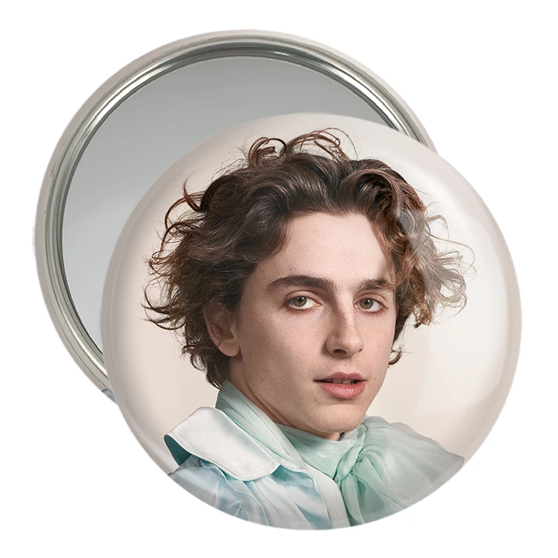 آینه جیبی خندالو مدل تیموتی شالامی Timothée Chalamet  کد 19283