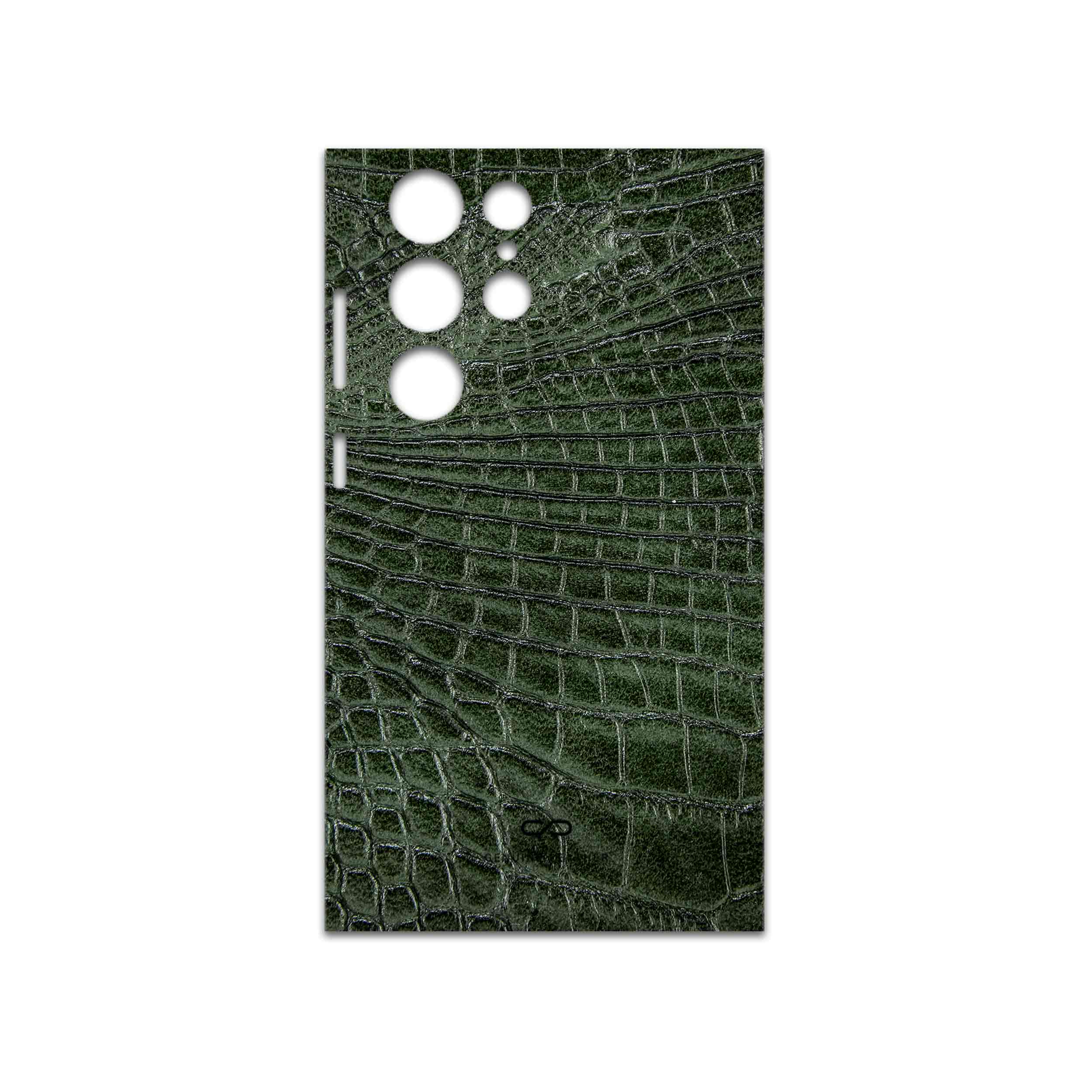 برچسب پوششی ماهوت مدل Green-Crocodile-Leather مناسب برای گوشی موبایل سامسونگ Galaxy S23 Ultra