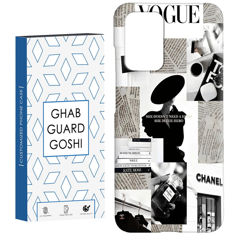 کاور قاب گارد گوشی طرح مدل دختر کد Dimo-795 مناسب برای گوشی موبایل شیائومی  Redmi 10 