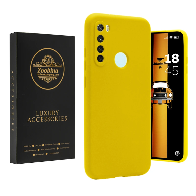 کاور زوبینا مدل سیلیکون مناسب برای گوشی موبایل شیائومی Redmi Note 8 