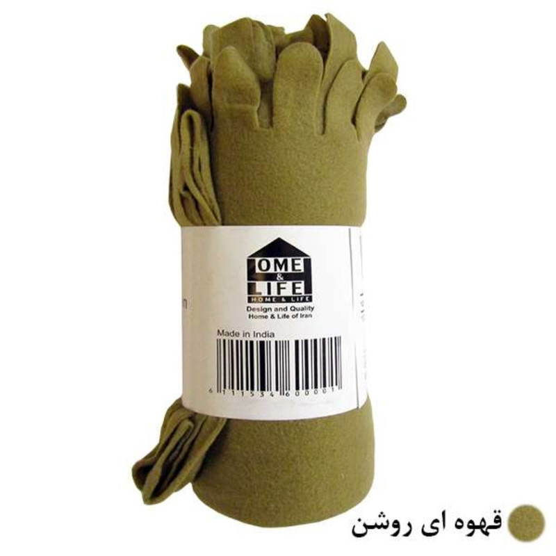 شال مبل  هوم اند لایف مدل 2516 سایز 170x125 سانتی متر