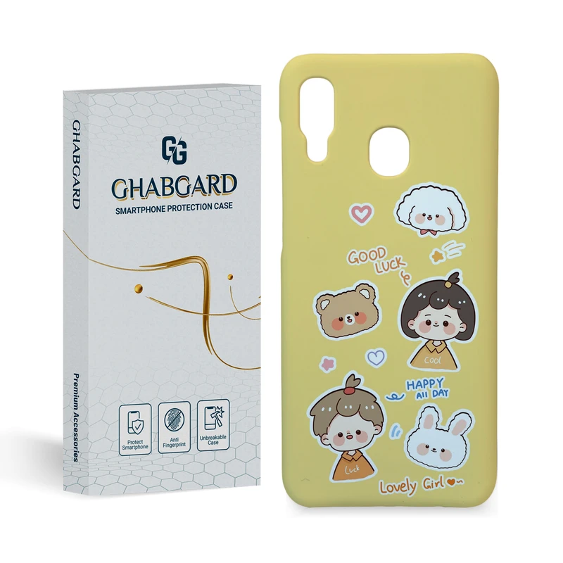 کاور قاب گارد مدل دخترانه مناسب برای گوشی موبایل سامسونگ Galaxy a30 /a20