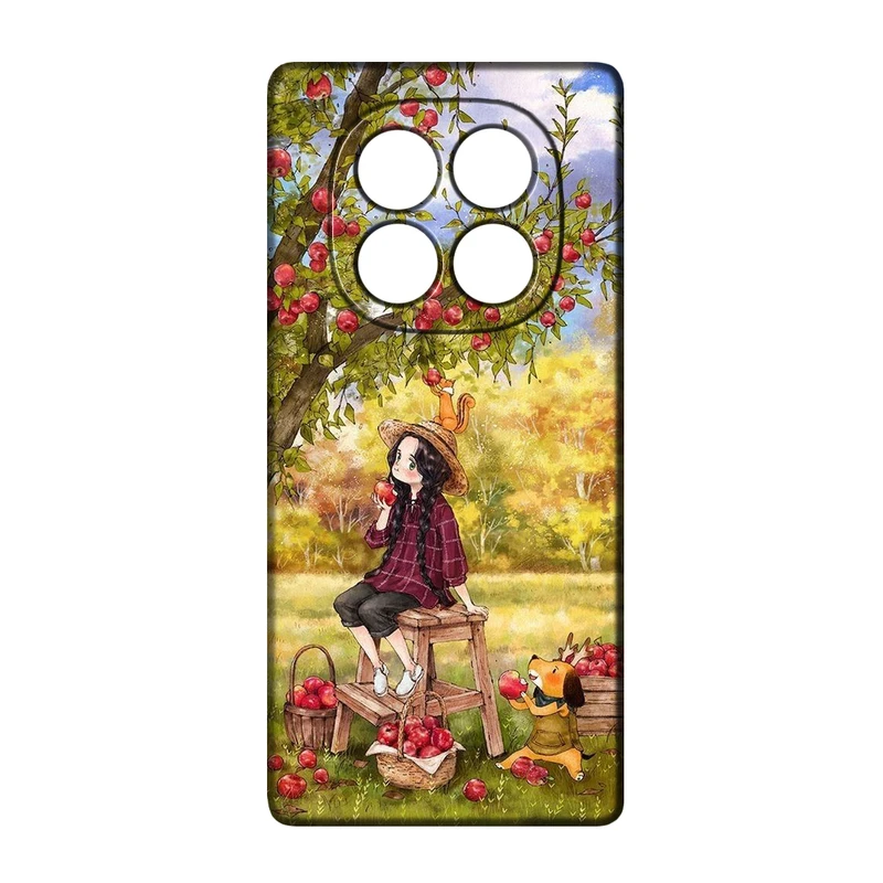 کاور طرح دخترانه کد 298 مناسب برای گوشی موبایل شیائومی Redmi Note 14 Pro 5G