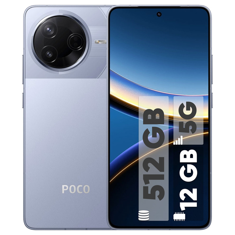گوشی موبایل شیائومی poco F7 pro حافظه 512 گیگابایت رم 12 گیگابایت