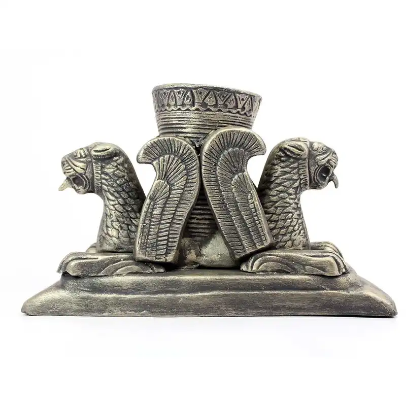 مجسمه سفالی طرح ریتون پاسارگاد دو سر