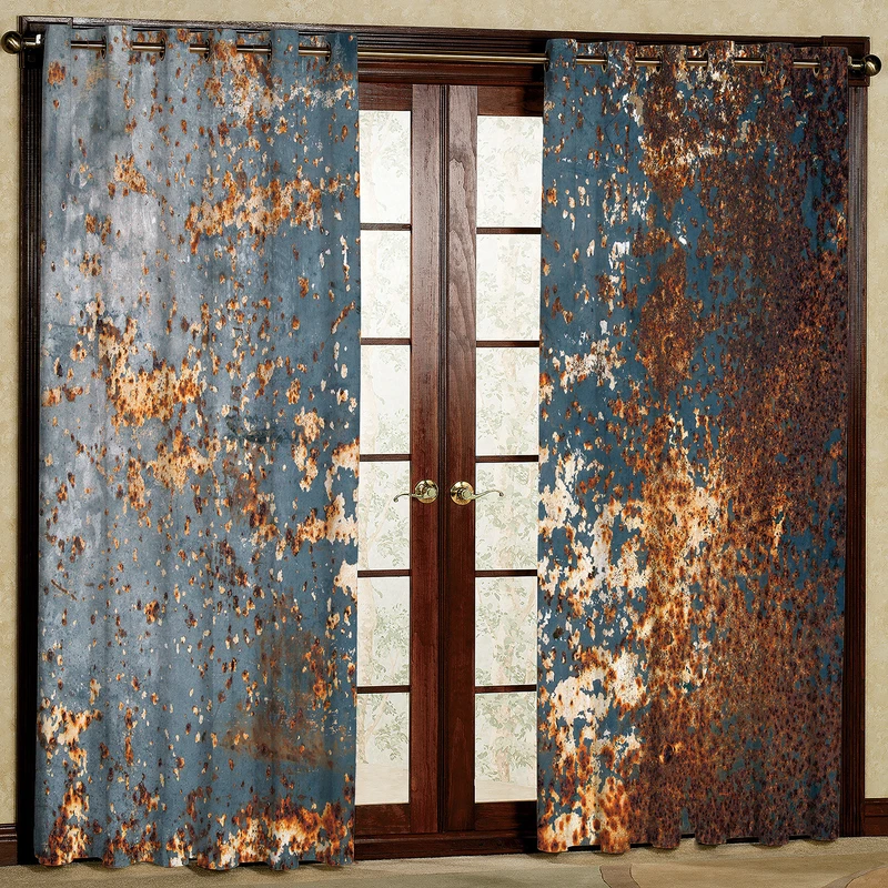 پرده مدل مخمل پانچی کد 2182aT2 سایز 200x140 سانتی متر