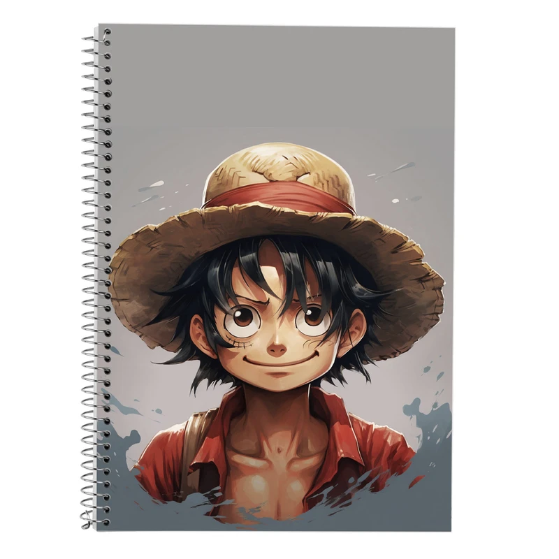 دفتر زبان 50 برگ مدوپد مدل سه خط طرح وان پیس One Piece کد DF11508