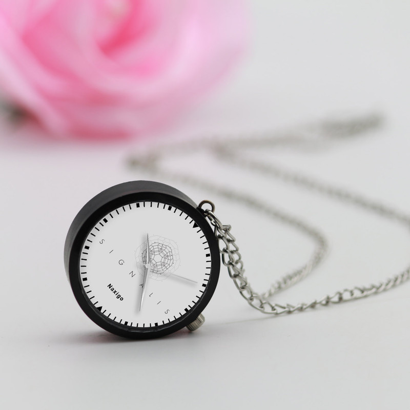 ساعت گردنبندی عقربه ای ناکسیگو مدل Signalis کد NF13654