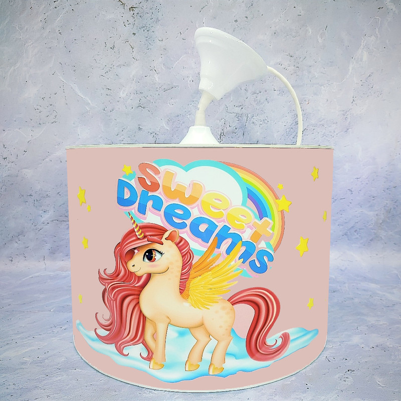 لوستر کودک مدل اسب تک شاخ