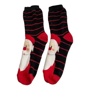 جوراب ساق بلند مدل بابانوئل