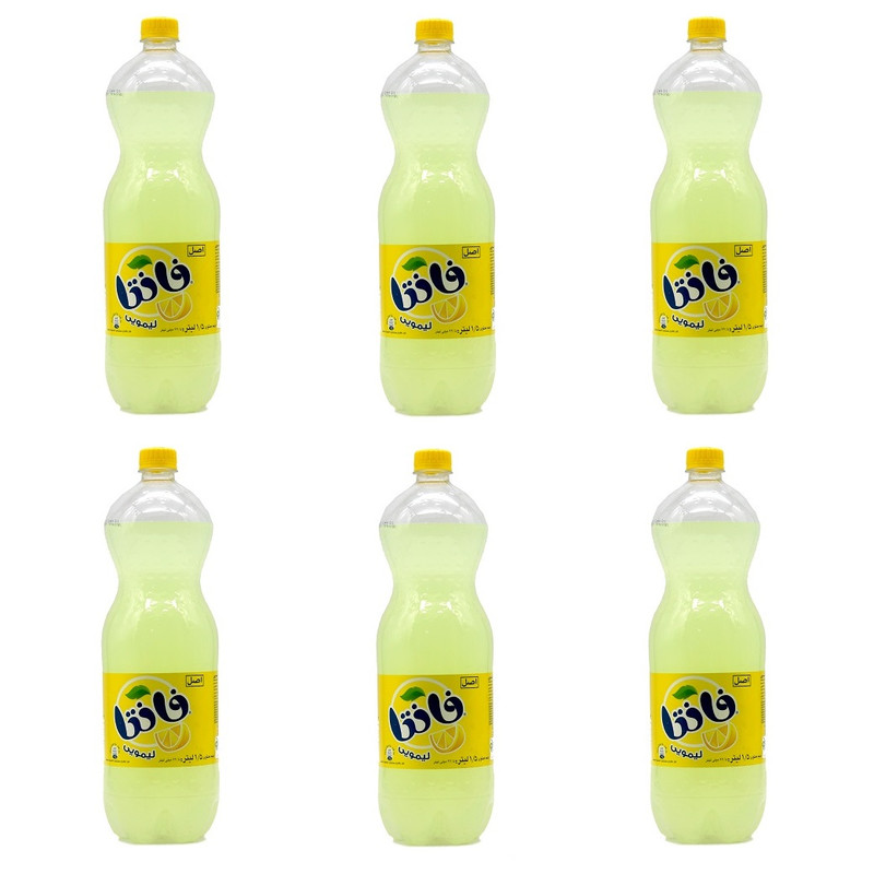نوشابه گازدار لیمویی فانتا - 1.5 لیتر بسته 6 عددی