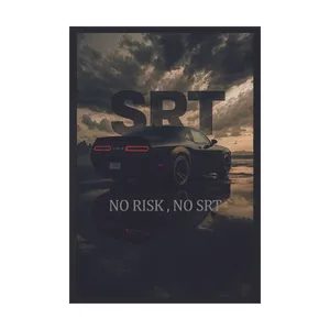 تابلو طرح دوج SRT کد 1 فریم مشکی