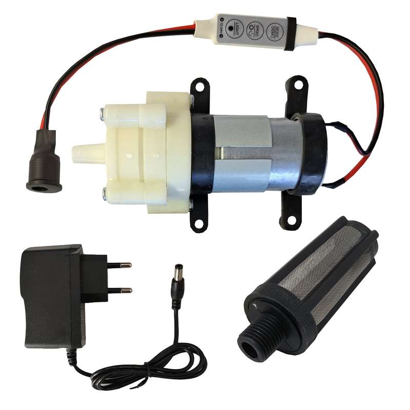 کیت پمپ 12 ولت مدل دیمر دار کیت پمپ 12 ولت مدل دیمر دار