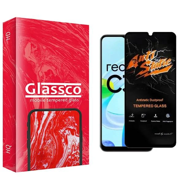 محافظ صفحه نمایش گلس کو مدل CGo1 Antistatic مناسب برای گوشی موبایل ریلمی C30