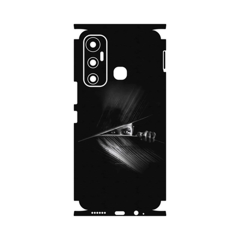 برچسب پوششی ماهوت مدل Black Portrait-FullSkin مناسب برای گوشی موبایل اینفینیکس Hot 11