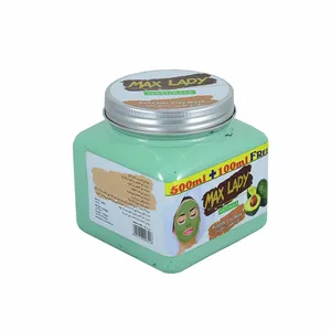 ماسک صورت مکس لیدی مدل آووکادو حجم 600 میلی لیتر
