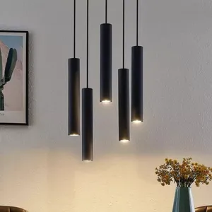 لوستر سقفی مدل Cylinder warm lamp glowy nine