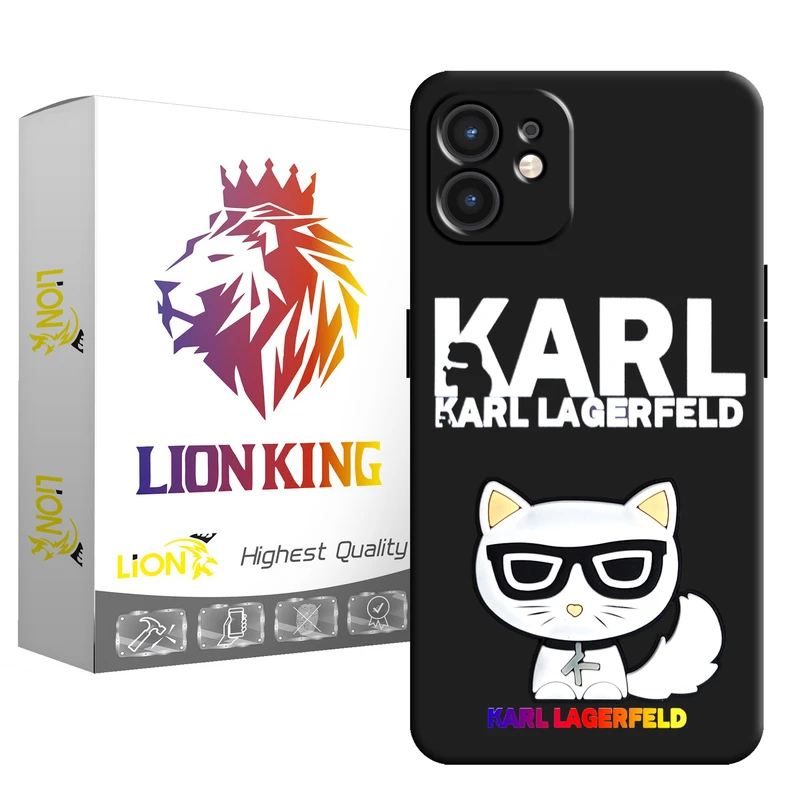   کاور لاین کینگ مدل گربه 3D مناسب برای گوشی موبایل اپل IPhone 11