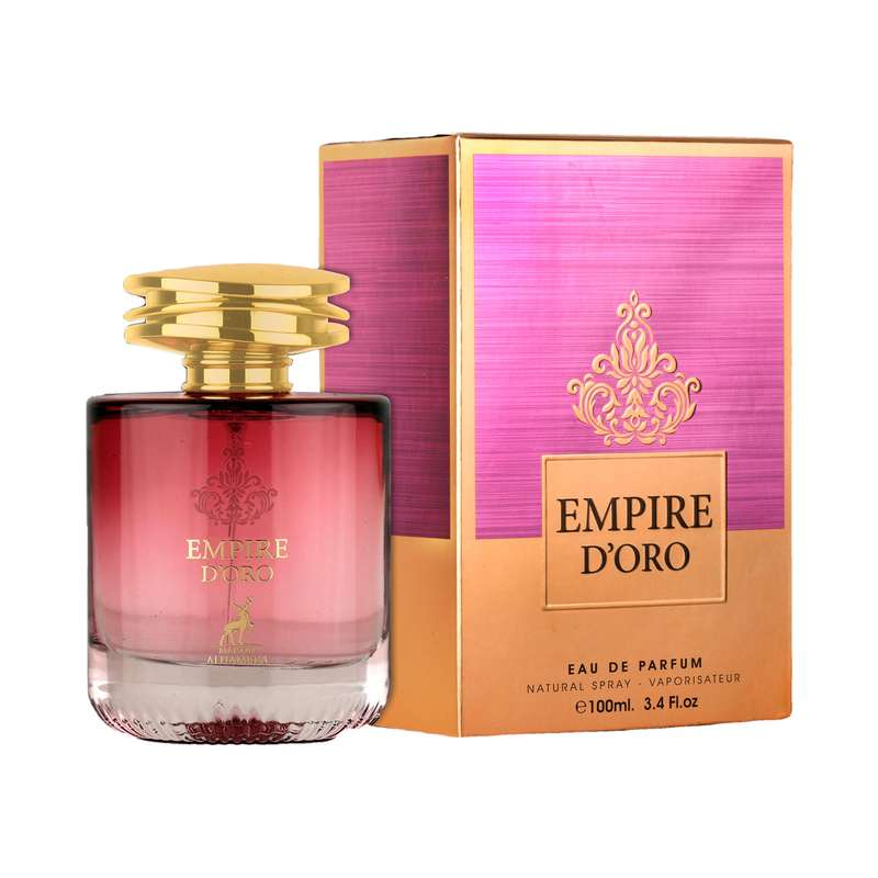 ادو پرفیوم زنانه الحمبرا مدل Empire D Oro حجم 100 میلی لیتر
