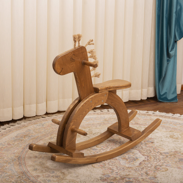 راکر کودک مدل چوبی چیکالیندا