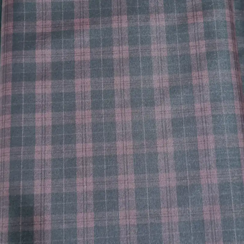 پارچه لباس مدل بارانی چهارخانه بدون آستر کد br01