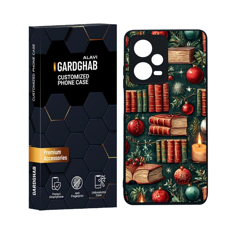 کاور گارد قاب علوی مدل دورژله ای هنری مناسب برای گوشی موبایل شیائومی Redmi Note 12 Pro 5G