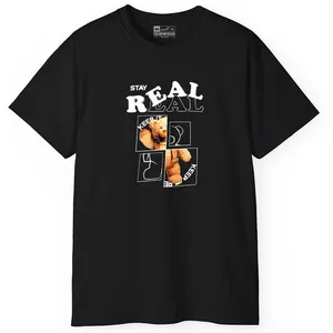 تی شرت آستین کوتاه مردانه پاد آفرین مدل اسپرت طرح تدی خرسه کد 0945