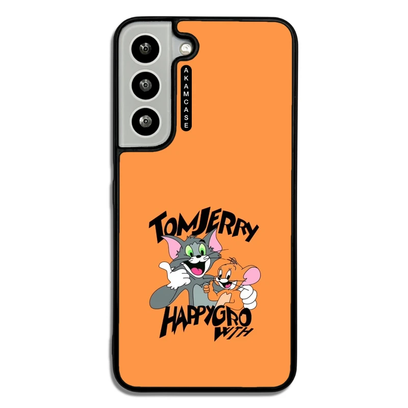 کاور آکام مدل AMC-WSGS22-TOM & JERRY2 مناسب برای گوشی موبایل سامسونگ Galaxy S22