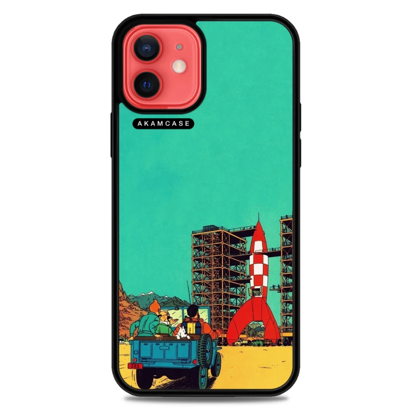 کاور آکام مدل AMC-WA12-TINTIN-17 مناسب برای گوشی موبایل اپل iPhone 12