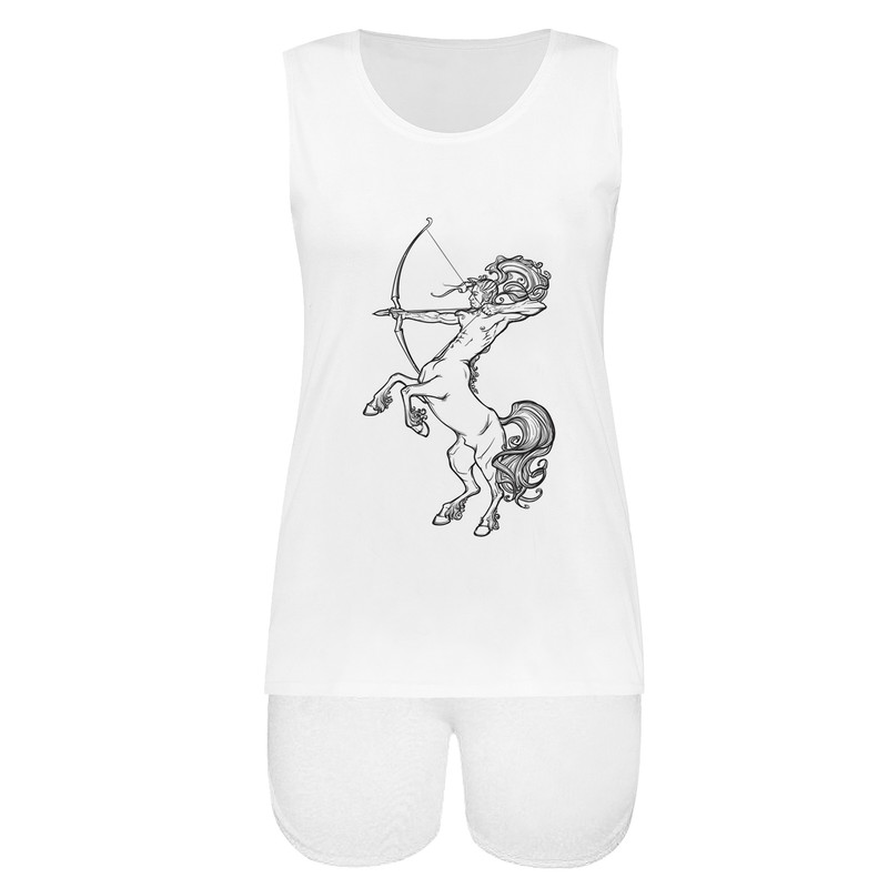 ست تاپ و شلوارک زنانه مدل KHSH 0004-0280