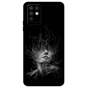 Megafone Face Sketch 7423 Cover For Infinix Note 10