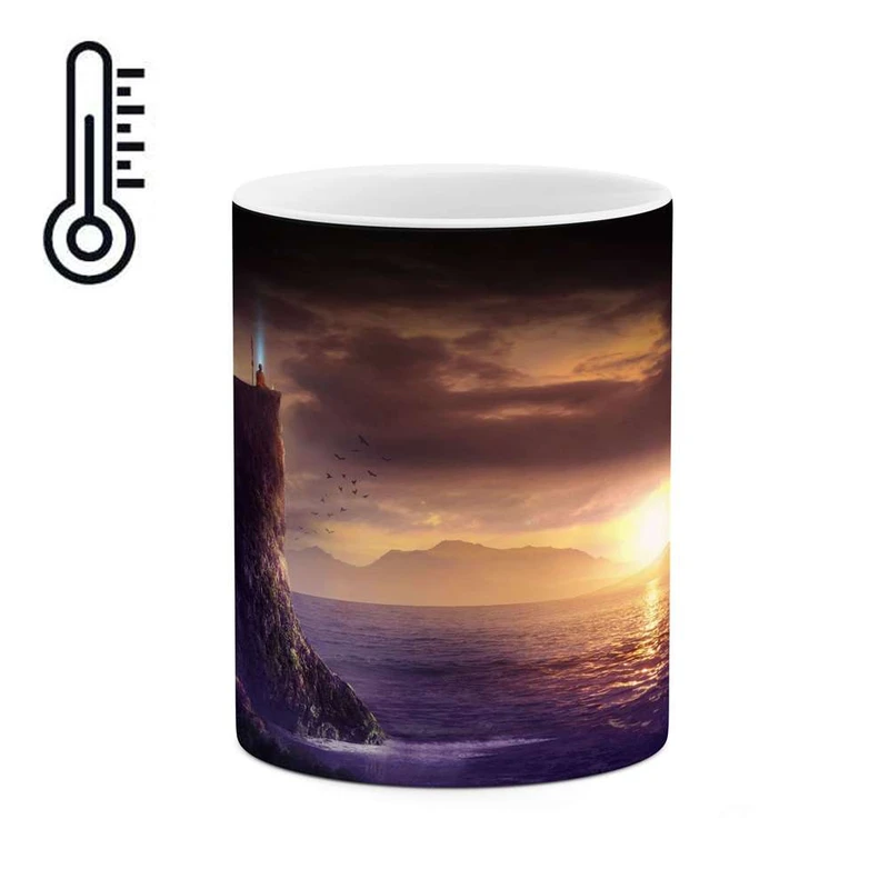 ماگ حرارتی کاکتی مدل انیمه کد mgh17581