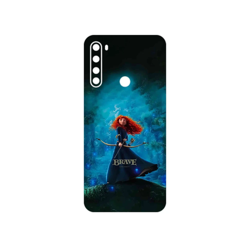 برچسب پوششی ماهوت مدل Brave مناسب برای گوشی موبایل شیائومی Redmi Note 8 2021